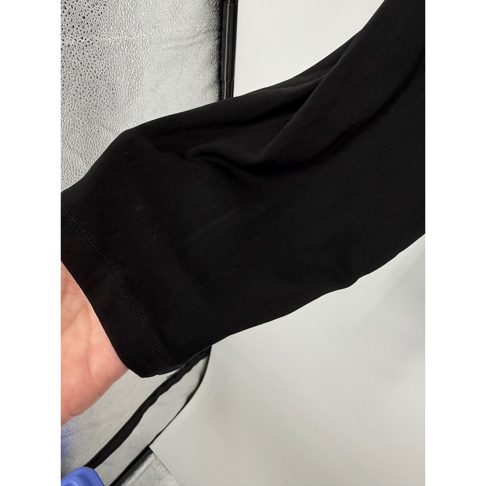 Eileen Fisher Top Woman 2X Black 100% Silk Scoop Neck Long Sleeve Minimalist - Picture 3 of 7